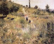 Pierre-Auguste Renoir Country Foopath in the  Summer oil painting